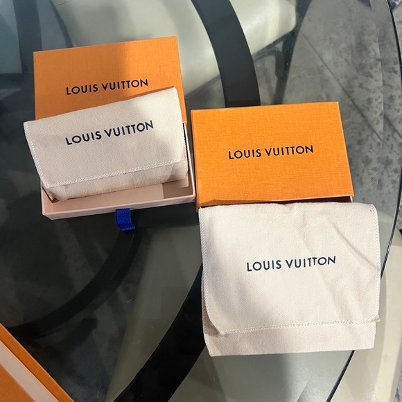❌❌SOLD❌❌Louis Vuitton Orange Box with Cream Dust Bag - Picture 1 of 4